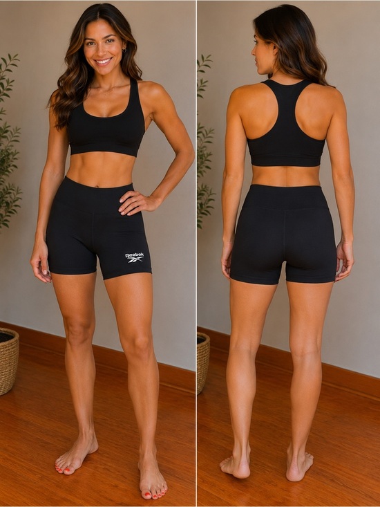 Reebok Pants - 462. Reebok Black Biker Shorts NWT Size XS